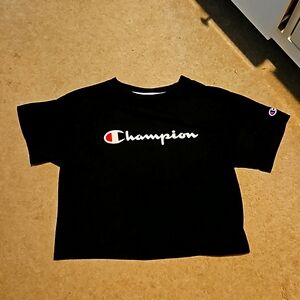 Champion black t shirt